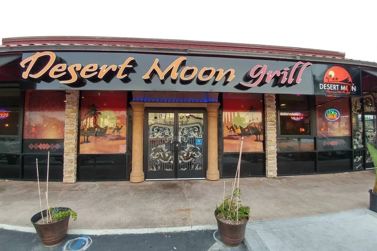 Desert Moon Mediterranean Grill restaurant in Anaheim, California