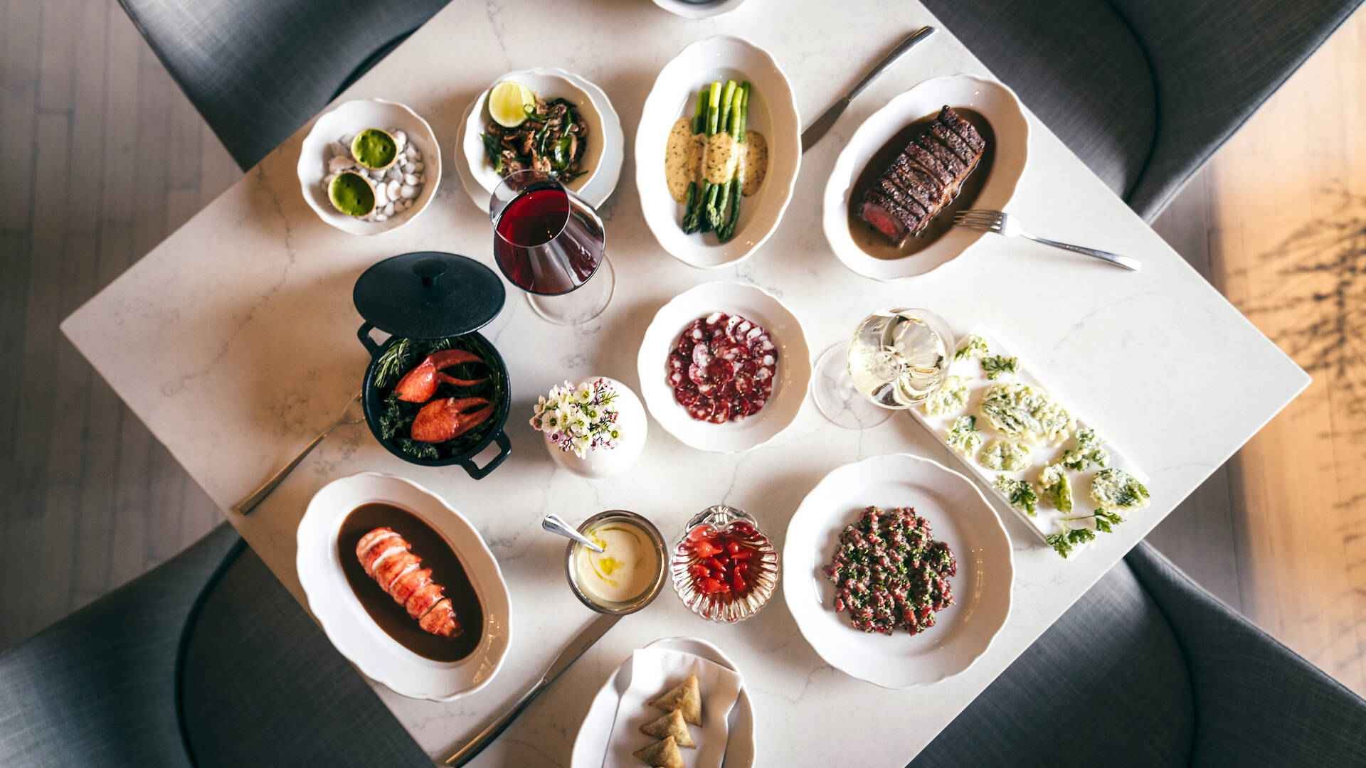 Camphor restaurant in Los Angeles, California