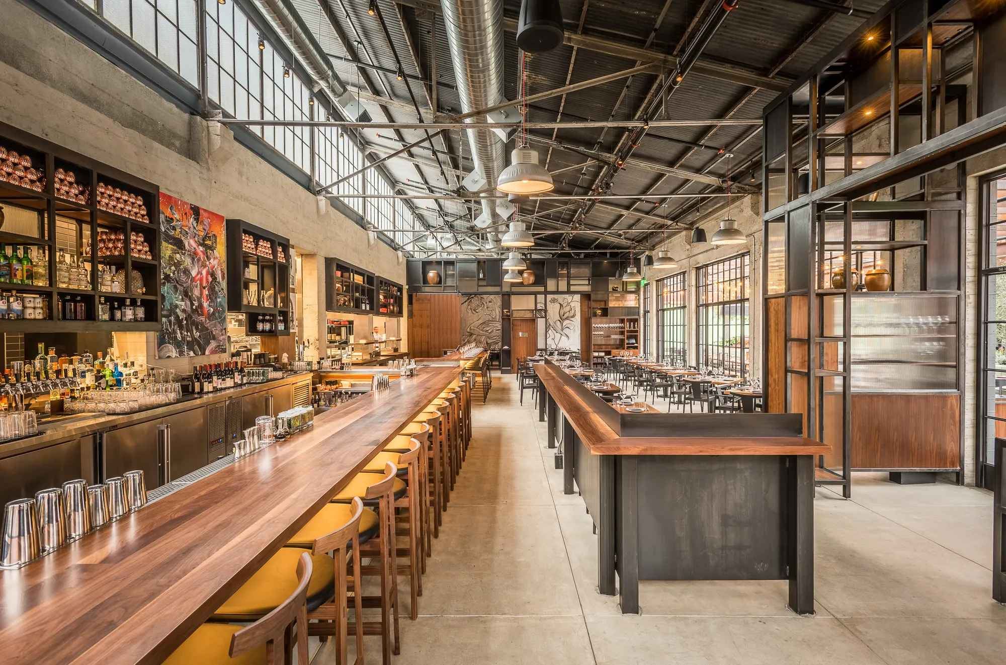Majordomo restaurant in Los Angeles, California