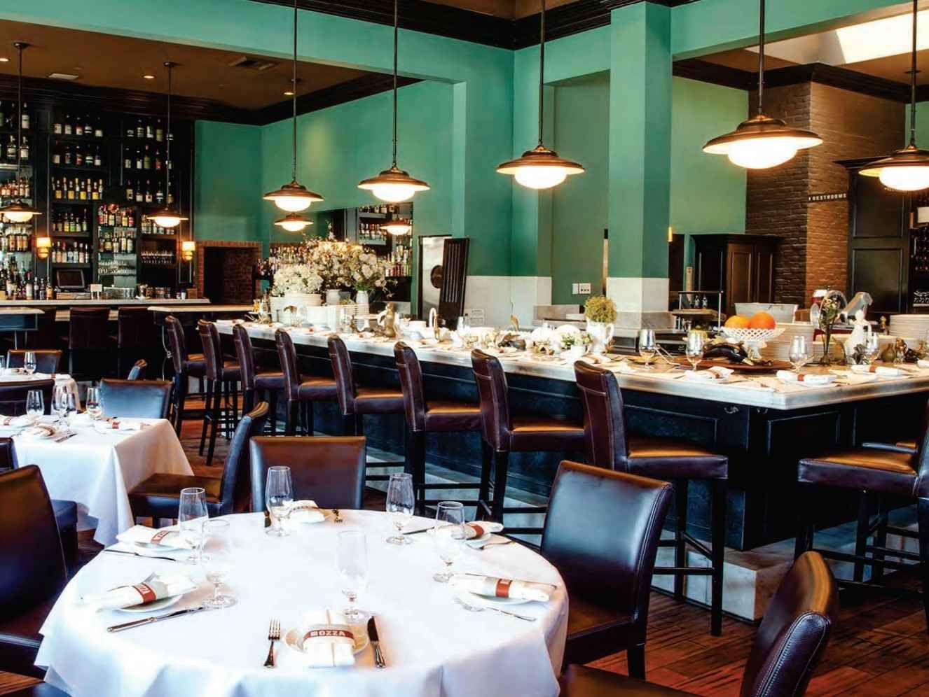 Osteria Mozza restaurant in Los Angeles, California