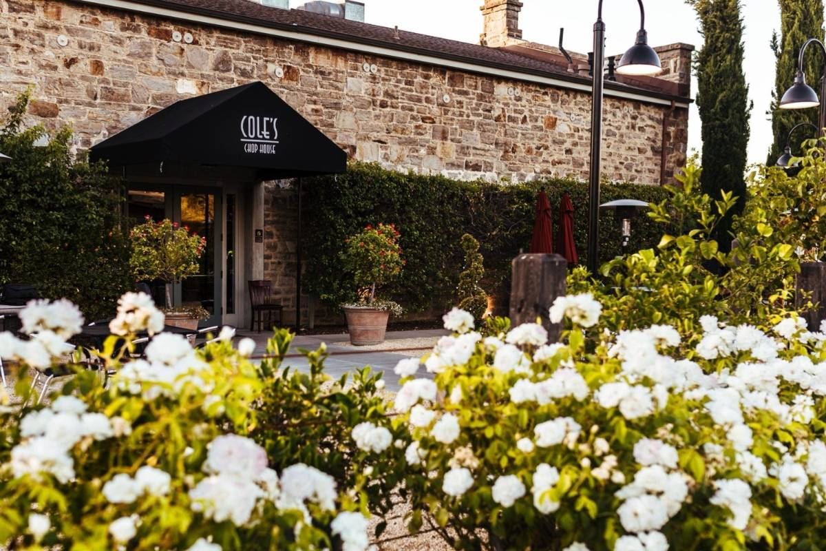 Cole's Chop House restaurant in Napa, California