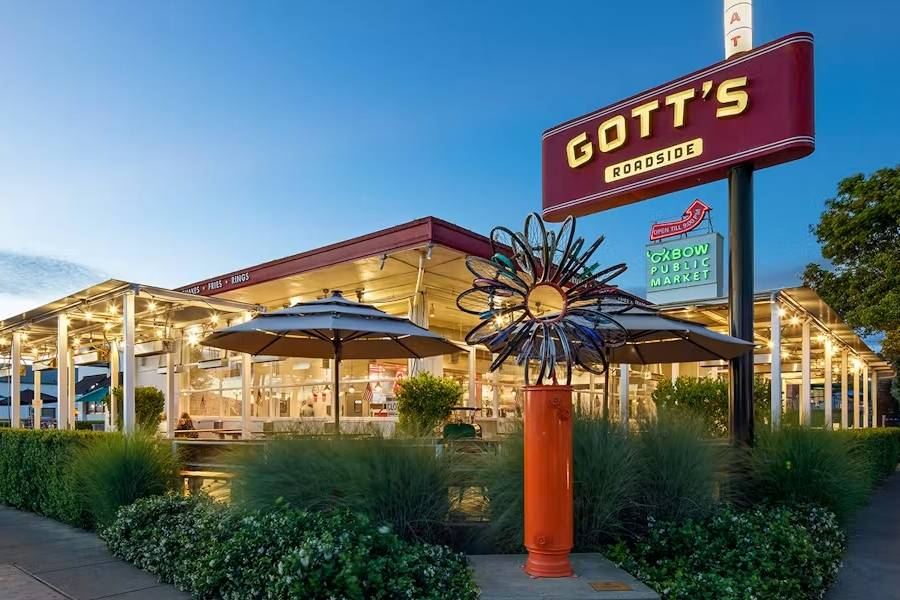 Gott's Napa restaurant in Napa, California
