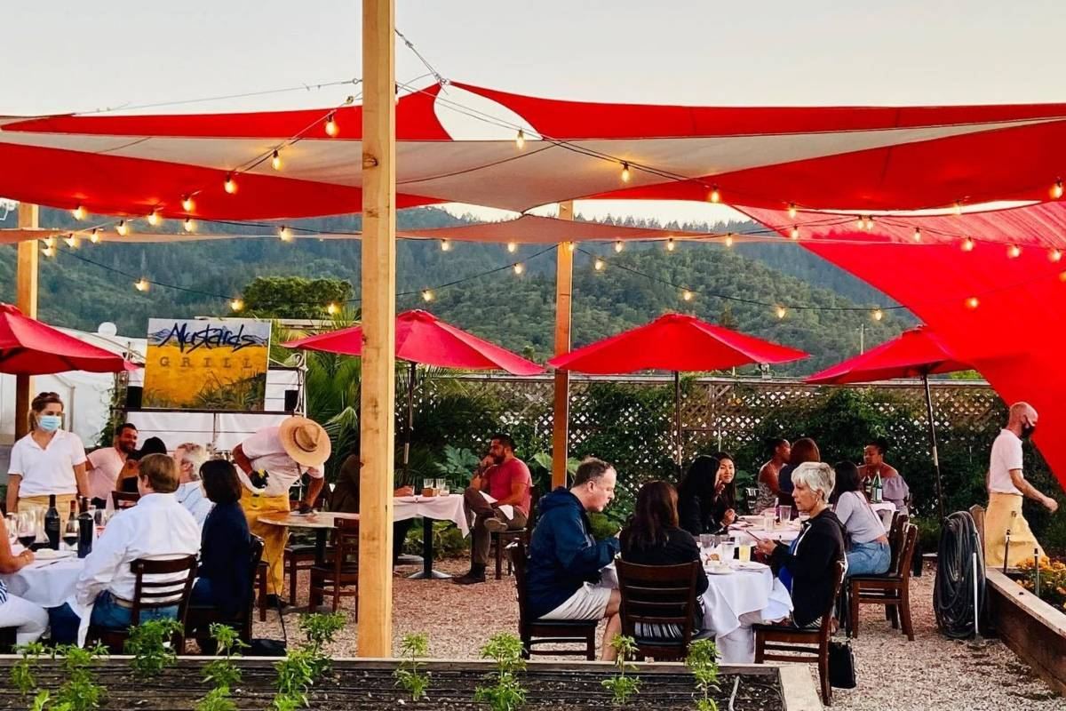 Mustards Grill restaurant in Napa, California