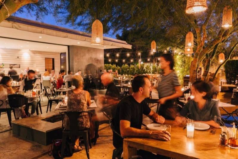 Birba restaurant in Palm Springs, California