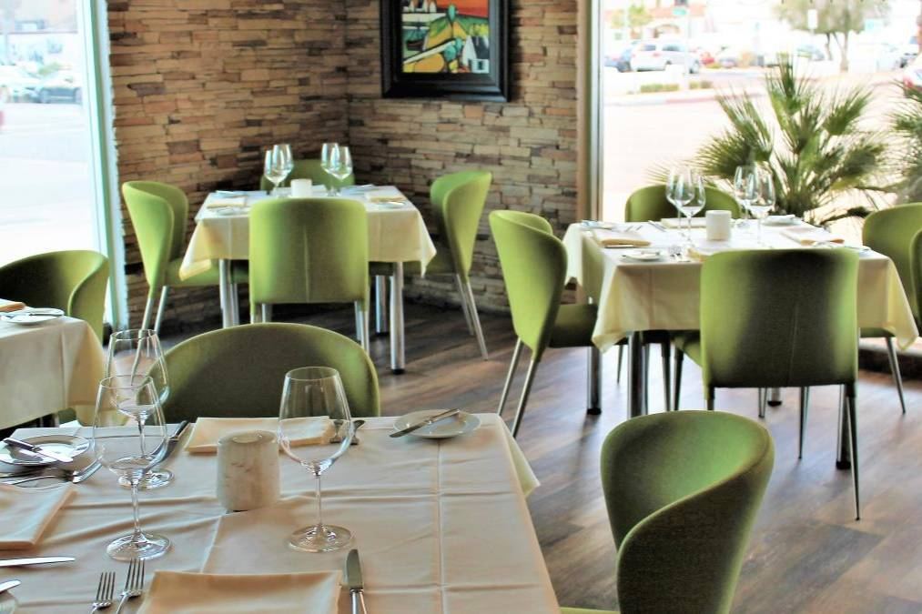Johannes restaurant in Palm Springs, California