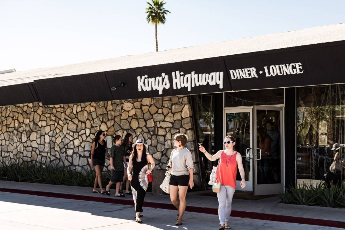 King's Highway restaurant in Palm Springs, California