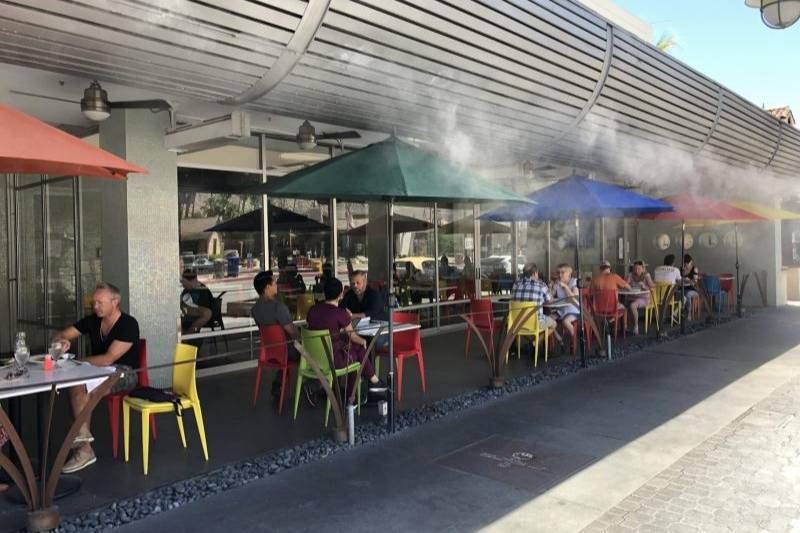 Lulu California Bistro restaurant in Palm Springs, California