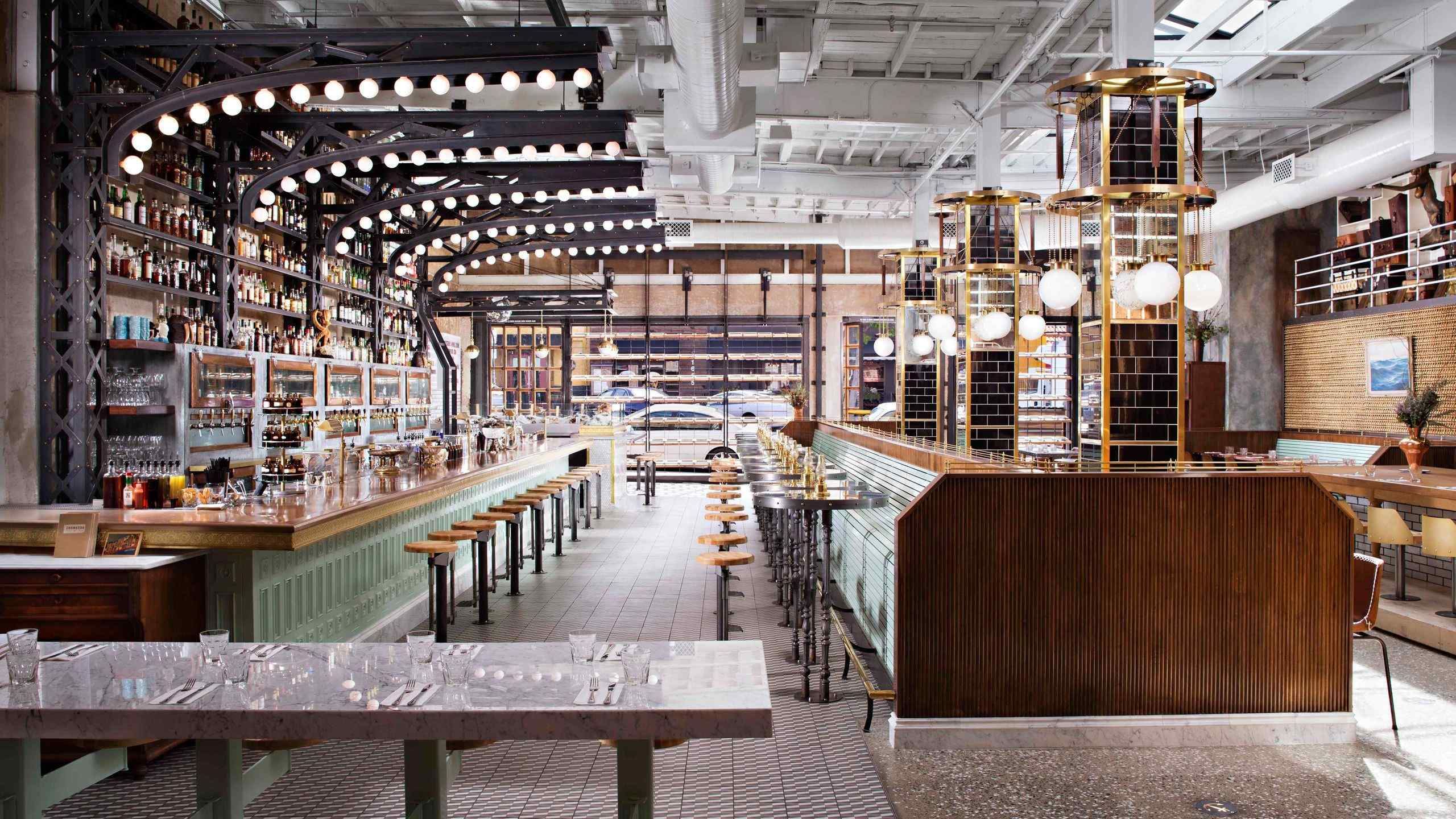 Ironside Fish & Oyster restaurant in San Diego, California