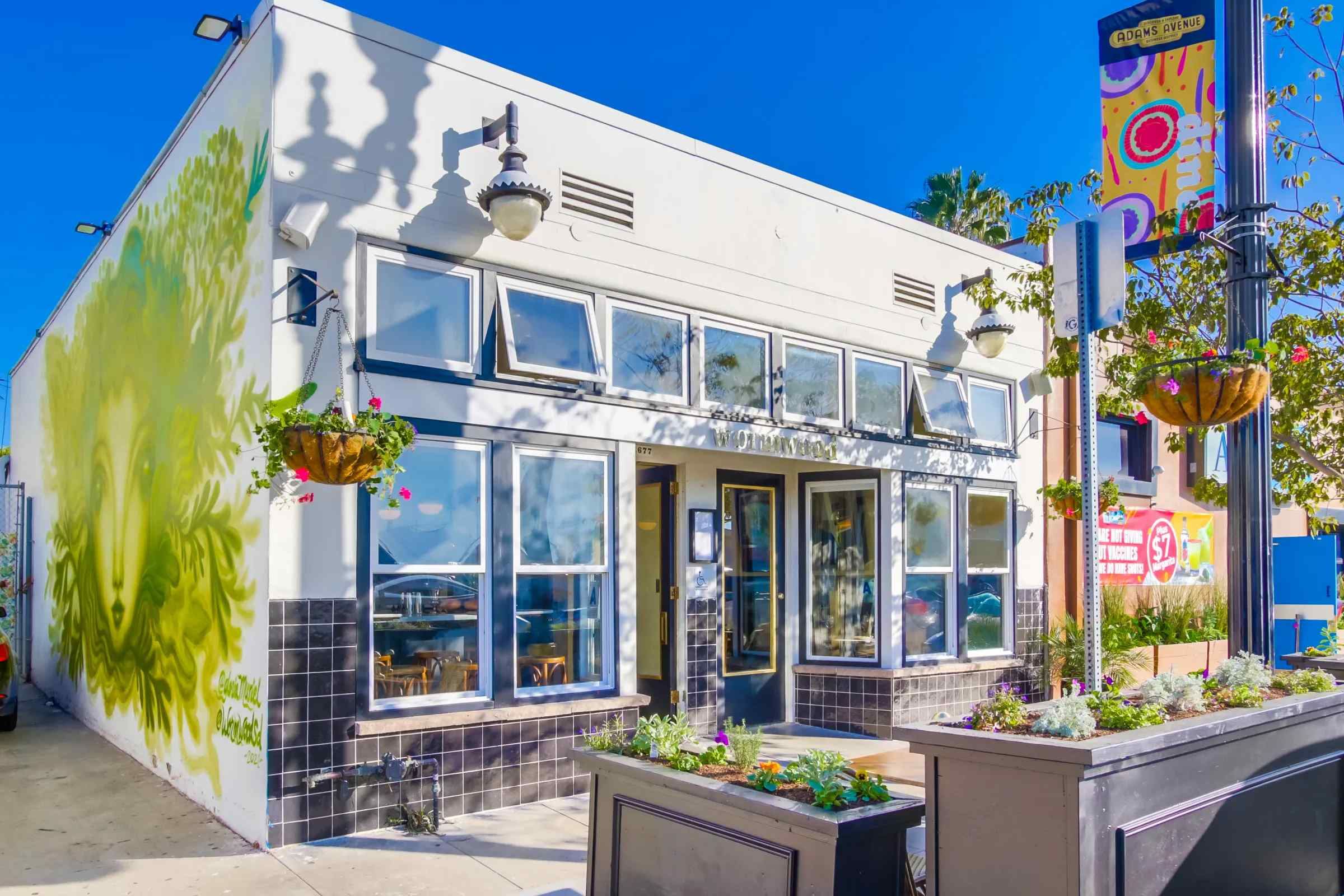 Wormwood restaurant in San Diego, California
