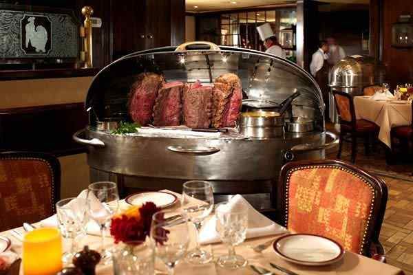 House of Prime Rib restaurant in San Francisco, California