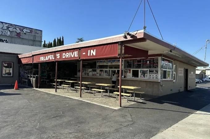 Falafel's Drive In restaurant in San Jose, California