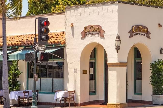 Ca' Dario Santa Barbara restaurant in Santa Barbara, California