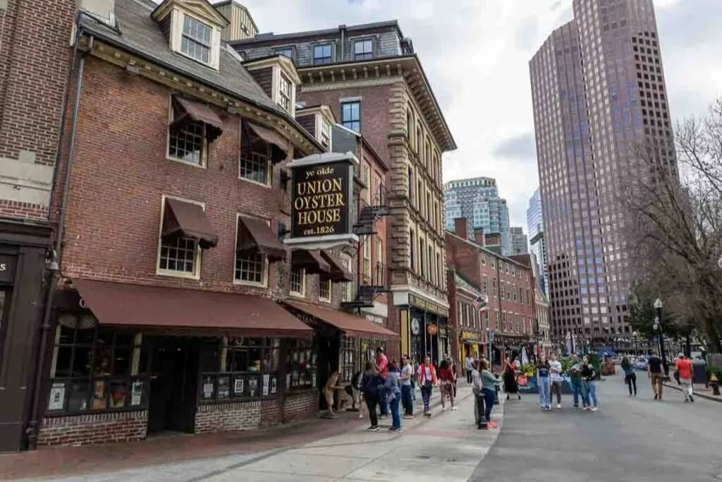 Union Oyster House restaurant in Boston, Massachusetts