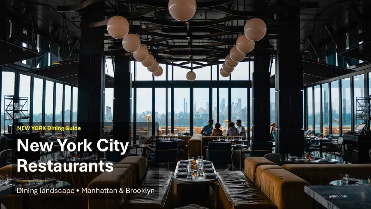 Best Restaurants in New York City, NY