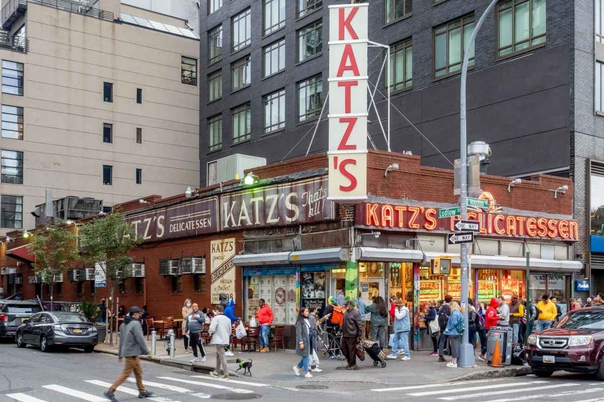 Katz's Delicatessen restaurant in New York City, New York