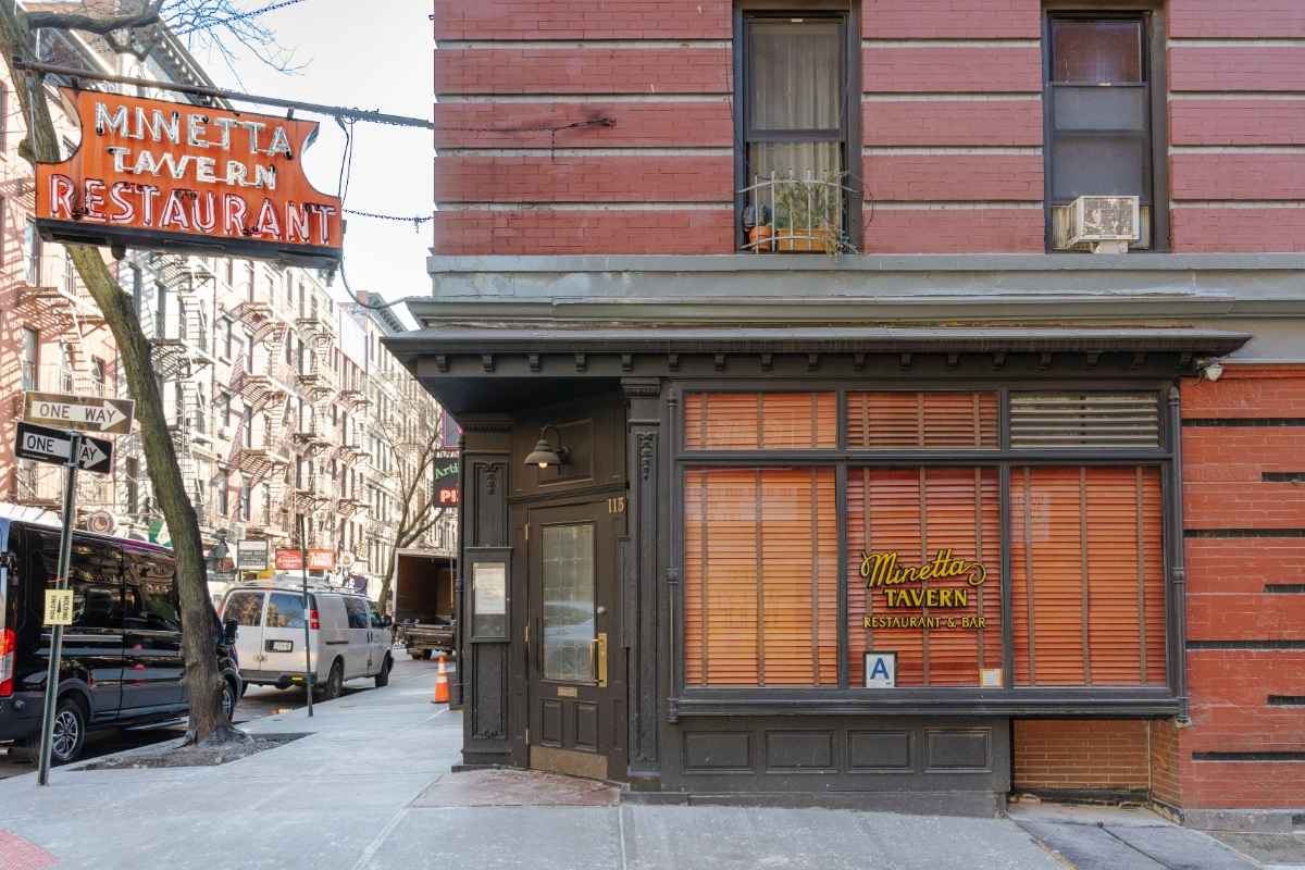 Minetta Tavern restaurant in New York City, New York