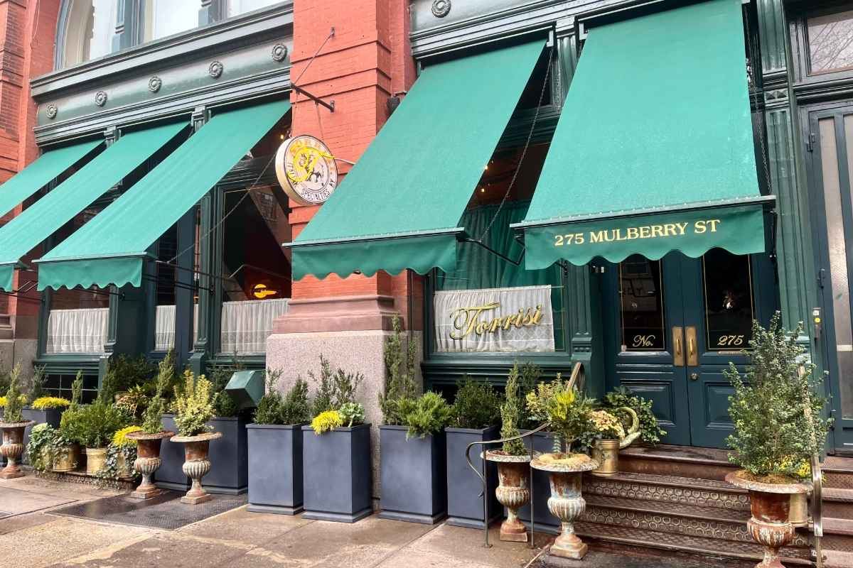 Torrisi restaurant in New York City, New York