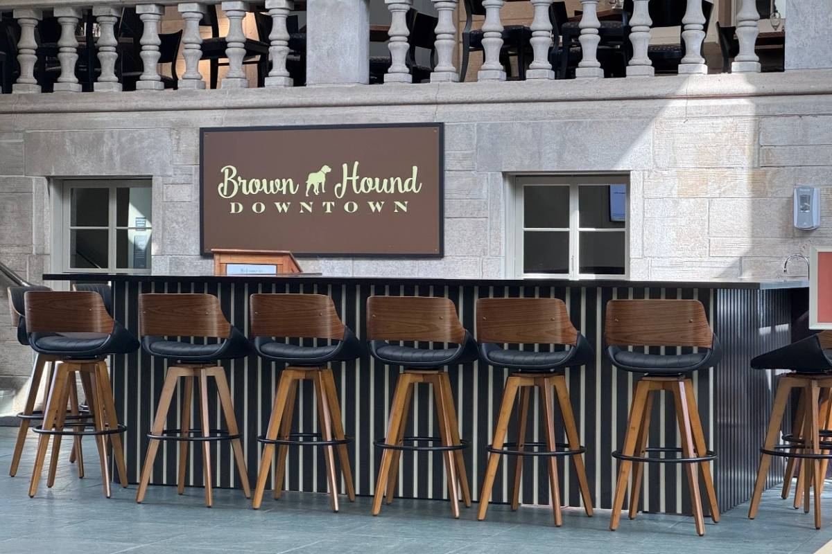 Brown Hound Downtown restaurant in Rochester, New York