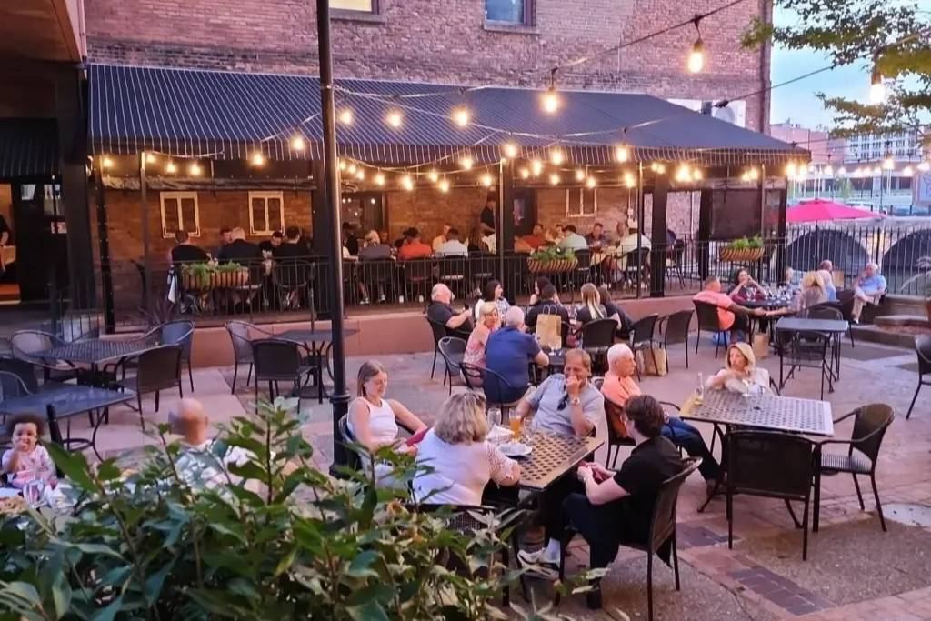 Pane Vino On The River restaurant in Rochester, New York
