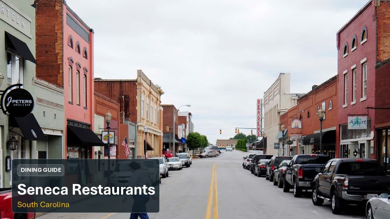 Best restaurants in Seneca, SC, near downtown and Lake Keowee