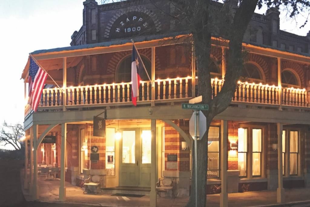 Hugo's 1876 Restaurant and Bar restaurant in Round Top, Texas